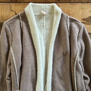 Thick cozy cardigan